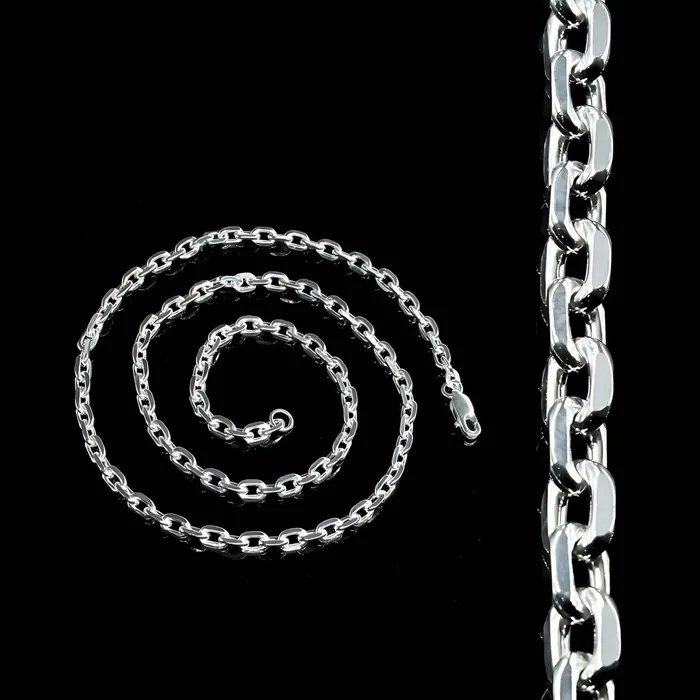 Necklaces 20 925 Sterling Silver handmade gifting Rolo Unisex Neck Chain Karizma Jewels