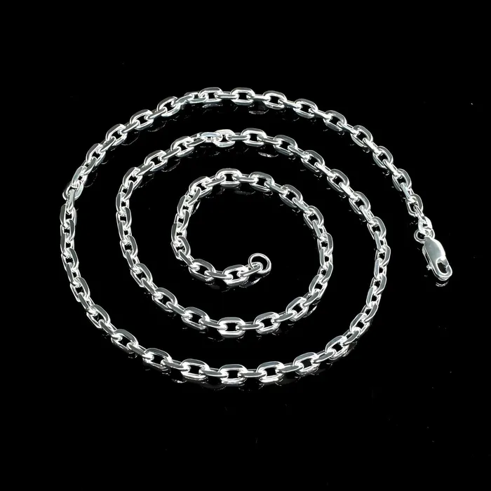 Necklaces 20 925 Sterling Silver handmade gifting Rolo Unisex Neck Chain Karizma Jewels