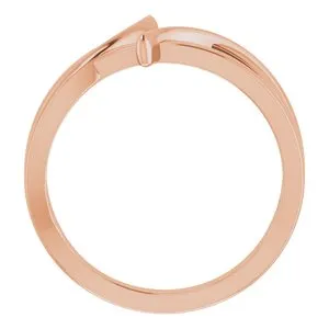 Rings WB Choice Jewelry 14K Rose 124 mm Freeform Bypass Ring 51769103PSTWBC Rings WB Choice Jewelry 14K Rose 124 mm Freeform Bypass Ring 51769103PSTWBC
