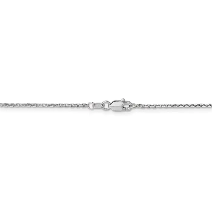 Rings WB Choice Jewelry 14k WG 14mm DC Round Open Link Cable ChainWBCPEN19716 Rings WB Choice Jewelry 14k WG 14mm DC Round Open Link Cable ChainWBCPEN19716