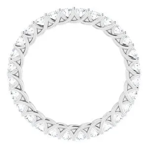Rings WB Choice Jewelry 14K White 1 38 CTW Diamond Eternity Band 12364360008PSTWBC Rings WB Choice Jewelry 14K White 1 38 CTW Diamond Eternity Band 12364360008PSTWBC