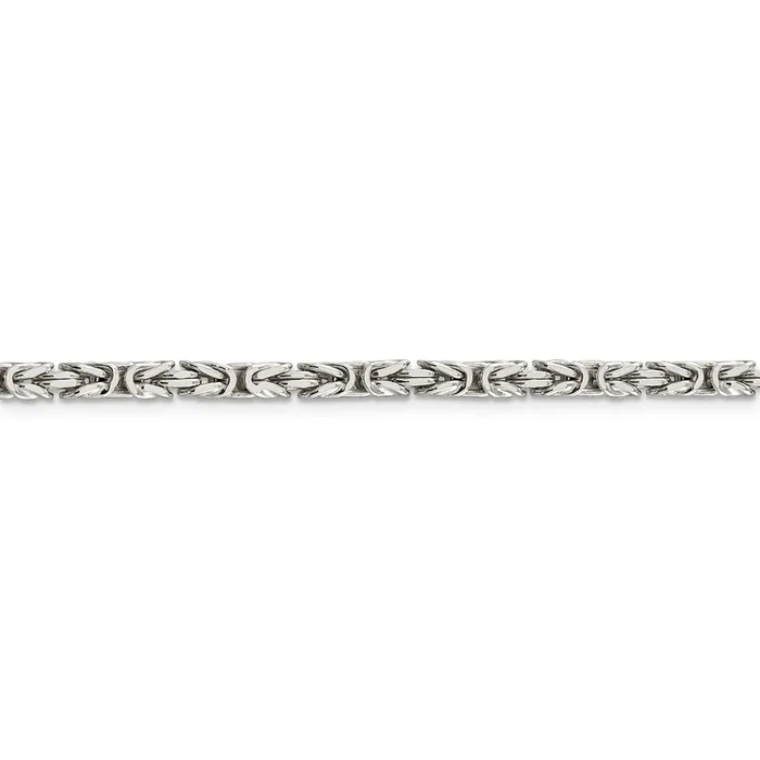 Rings WB Choice Jewelry Sterling Silver 325mm Byzantine ChainWBCQBZ08030 Rings WB Choice Jewelry Sterling Silver 325mm Byzantine ChainWBCQBZ08030