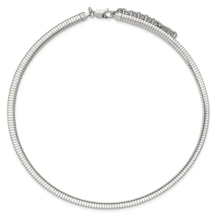 Rings WB Choice Jewelry Sterling Silver 52mm w2in Ext Cubetto ChainWBCQG422416 Rings WB Choice Jewelry Sterling Silver 52mm w2in Ext Cubetto ChainWBCQG422416