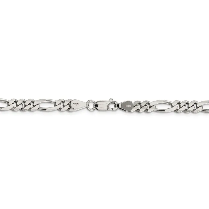 Sterling Silver Rhodiumplated 525mm Figaro ChainWBCQFG150R26 WB Choice Jewelry Rings Sterling Silver Rhodiumplated 525mm Figaro ChainWBCQFG150R26 WB Choice Jewelry Rings