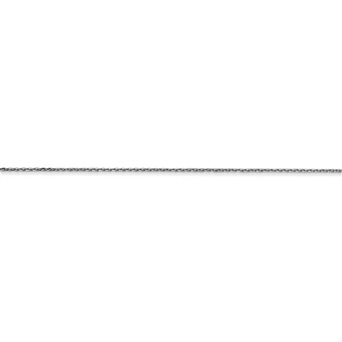 WB Choice Jewelry 14k WG 65mm DC Round Open Link Cable ChainWBCPEN19520 Rings WB Choice Jewelry 14k WG 65mm DC Round Open Link Cable ChainWBCPEN19520 Rings