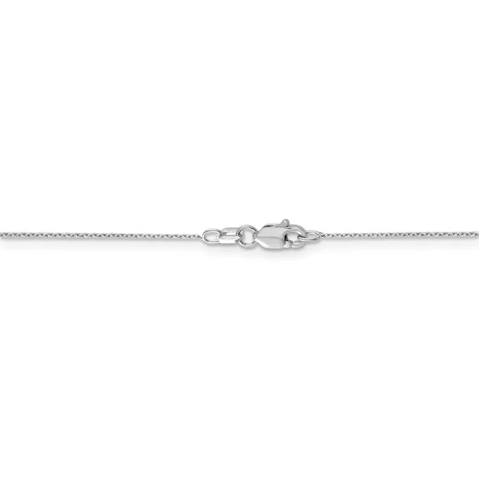 WB Choice Jewelry 14k WG 65mm DC Round Open Link Cable ChainWBCPEN19520 Rings WB Choice Jewelry 14k WG 65mm DC Round Open Link Cable ChainWBCPEN19520 Rings
