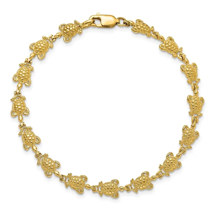 WB Choice Jewelry Bracelets 14k Turtle BraceletWBCFB1722725 WB Choice Jewelry Bracelets 14k Turtle BraceletWBCFB1722725