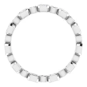 WB Choice Jewelry Rings 14K White 12 CTW Diamond Eternity Band 12363260096PSTWBC WB Choice Jewelry Rings 14K White 12 CTW Diamond Eternity Band 12363260096PSTWBC