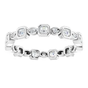 WB Choice Jewelry Rings 14K White 12 CTW Diamond Eternity Band 12363260096PSTWBC WB Choice Jewelry Rings 14K White 12 CTW Diamond Eternity Band 12363260096PSTWBC