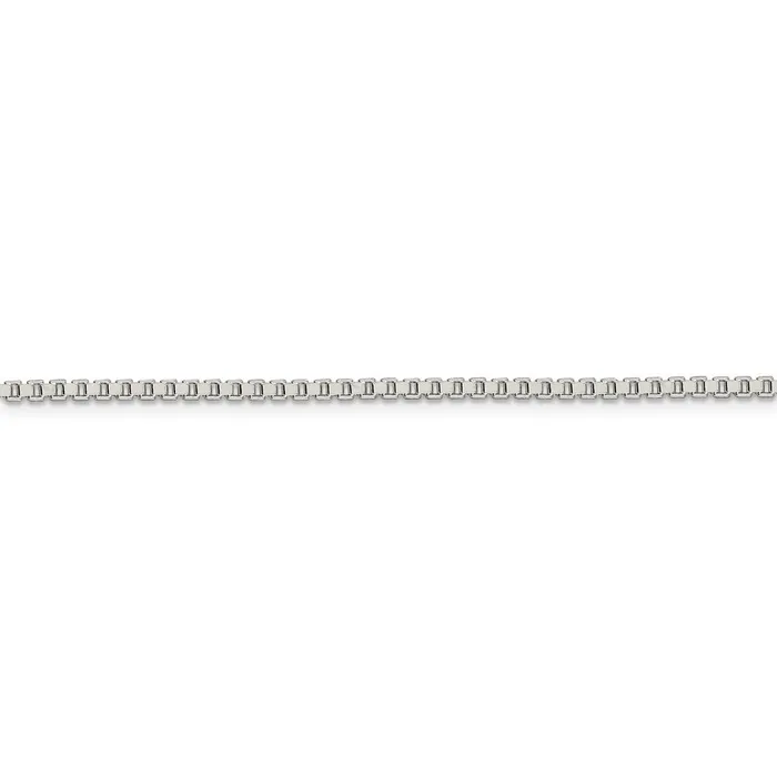 WB Choice Jewelry Rings Sterling Silver 2mm Box ChainWBCQBX04030 WB Choice Jewelry Rings Sterling Silver 2mm Box ChainWBCQBX04030