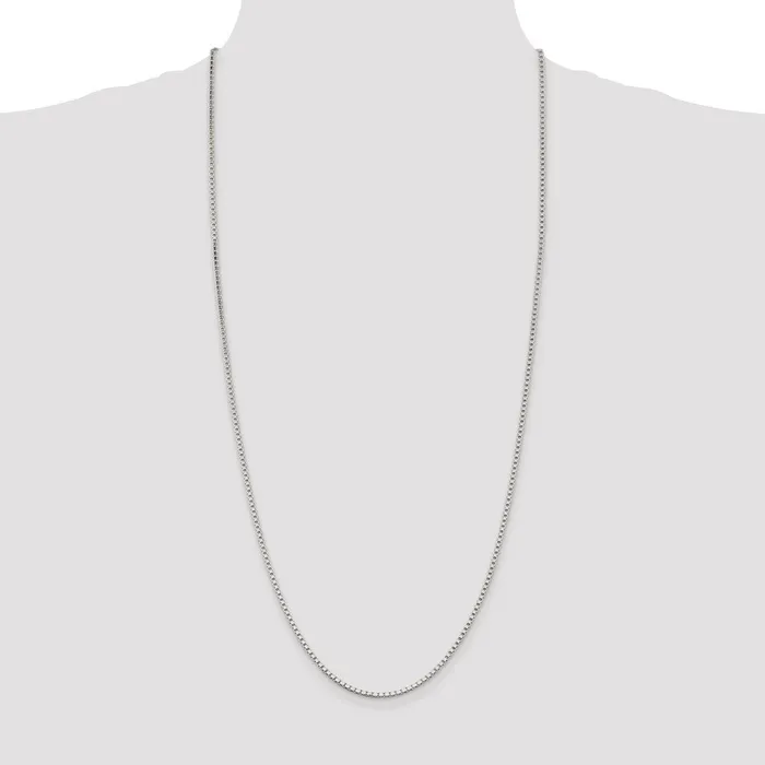 WB Choice Jewelry Rings Sterling Silver 2mm Box ChainWBCQBX04030 WB Choice Jewelry Rings Sterling Silver 2mm Box ChainWBCQBX04030