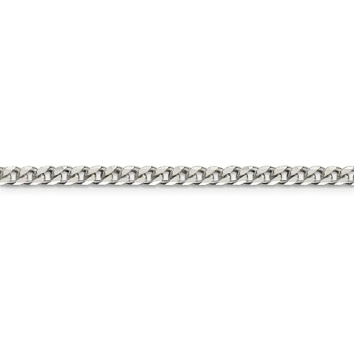 WB Choice Jewelry Rings Sterling Silver Polished 35mm Curb ChainWBCQFC15124 WB Choice Jewelry Rings Sterling Silver Polished 35mm Curb ChainWBCQFC15124