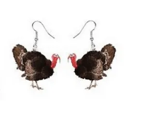 AliExpress Earrings Animal Acrylic EarringsRaccoon Bunny Turkey Hedgehog HamsterMORE