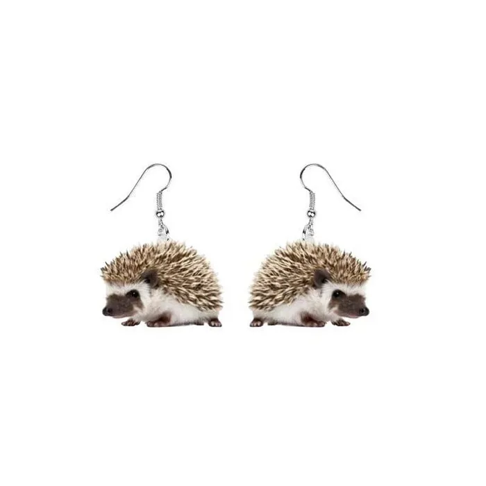 AliExpress Earrings Animal Acrylic EarringsRaccoon Bunny Turkey Hedgehog HamsterMORE