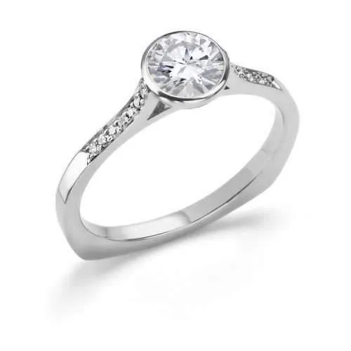Aurea Engagement Ring 70ct Toby Pomeroy Rings