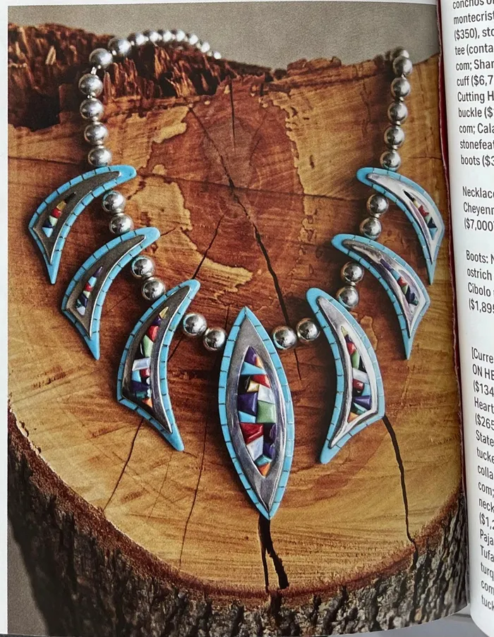 Ben Nighthorse Necklaces Eagle Talon Necklace