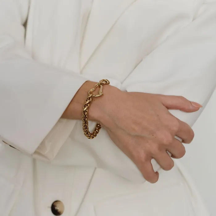 Bracelets Truly Blessed Jewels Generational Woven Heart Bracelet
