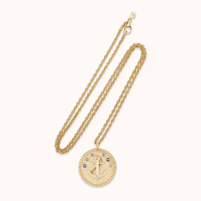 Charm Necklaces Marlo Laz Large Anchor Charm Charm Necklaces Marlo Laz Large Anchor Charm