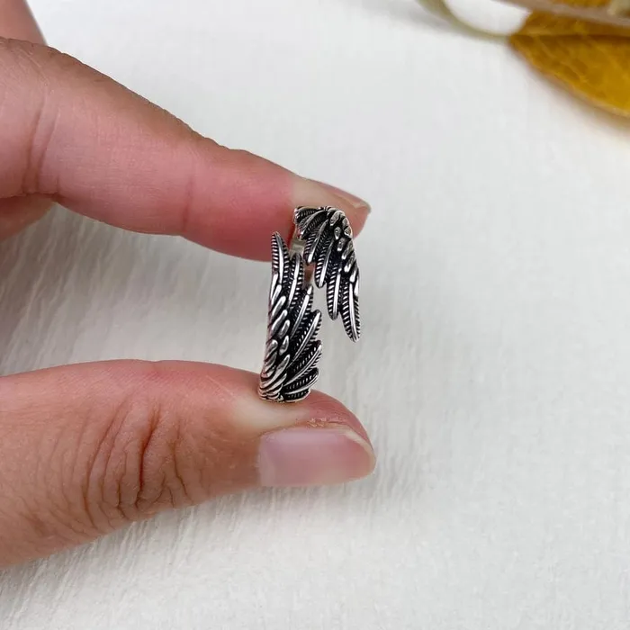 Faire mildstyles Rings Angel Wings Adjustable Ring