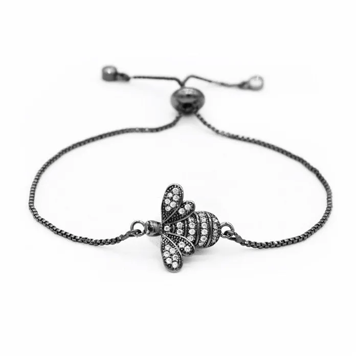 Honey Bee BraceletAdjustable in Copper with Gold or Silver Tone AliExpress Bracelets