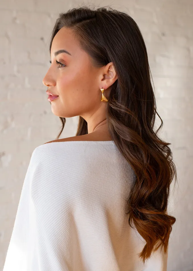 panacheaccessories Earrings Luxe Gold Geometric Earrings panacheaccessories Earrings Luxe Gold Geometric Earrings