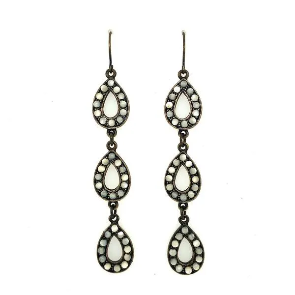 Rebel Designs Inc Earrings Triple Tear Drop Earrings