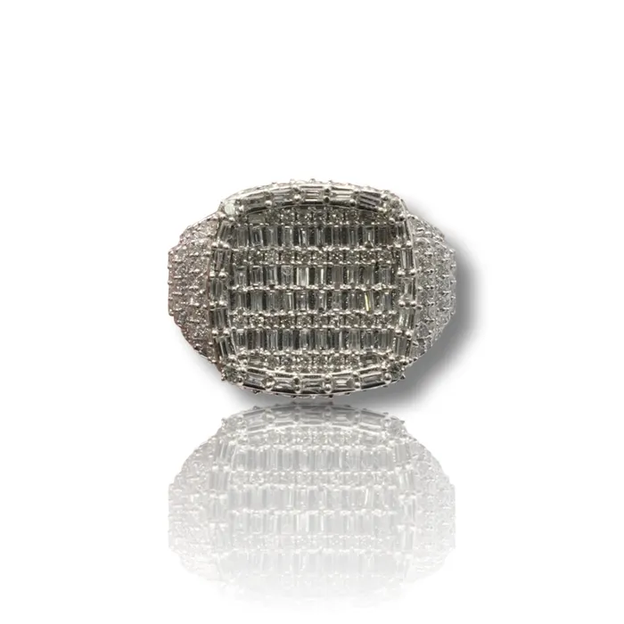 Rings imakegrillzcom Baguette Diamond Ring