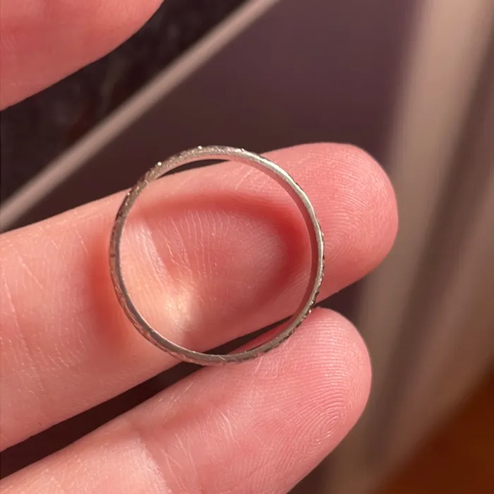Rings Vintage Paris Jewelry Orange Blossom Band 18k White Gold Antique Rings Vintage Paris Jewelry Orange Blossom Band 18k White Gold Antique