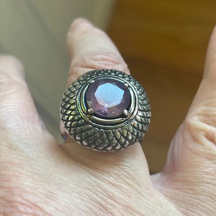 Vintage Paris Jewelry Rings Amethyst Ring Sterling Silver Vintage Vintage Paris Jewelry Rings Amethyst Ring Sterling Silver Vintage