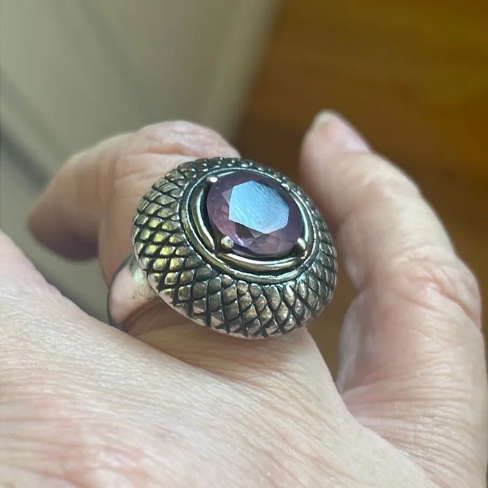 Vintage Paris Jewelry Rings Amethyst Ring Sterling Silver Vintage Vintage Paris Jewelry Rings Amethyst Ring Sterling Silver Vintage