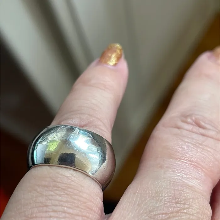 Vintage Paris Jewelry Rings Thick Sterling Silver Band Vintage Vintage Paris Jewelry Rings Thick Sterling Silver Band Vintage