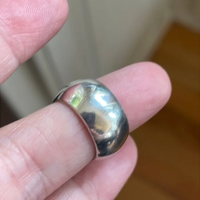 Vintage Paris Jewelry Rings Thick Sterling Silver Band Vintage Vintage Paris Jewelry Rings Thick Sterling Silver Band Vintage