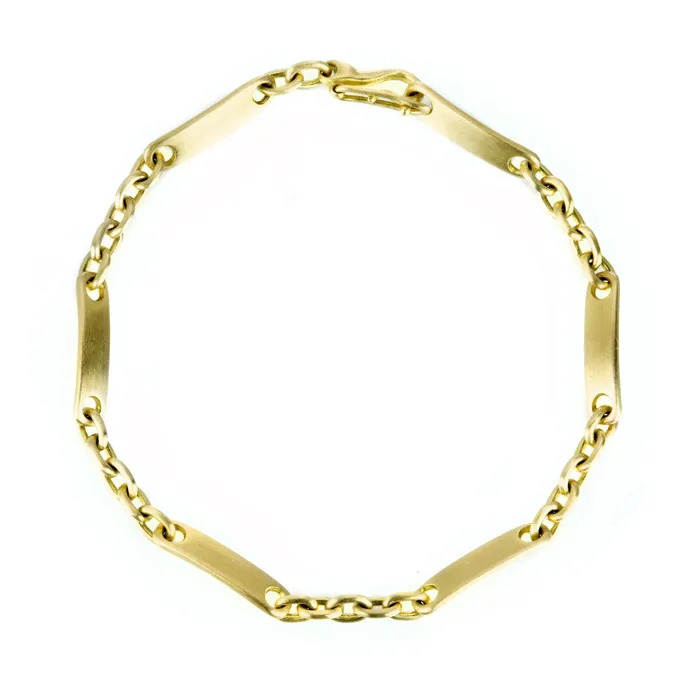 18k Code Chain Bracelet Marian Maurer Bracelets