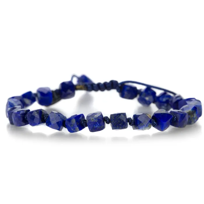 5mm Lapis Cube Bracelet Joseph Brooks Bracelets