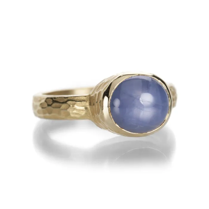 Barbara Heinrich Rings Star Sapphire Carved Glacier Ring