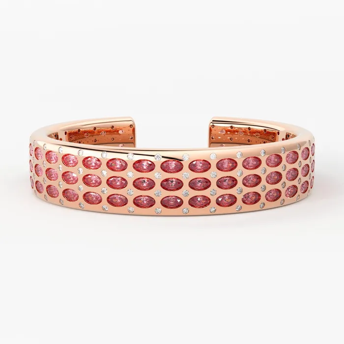 Bracelets Jalvi Co Pink Tourmaline Cuff Bracelet Diamond Gold Bracelet Natural Rubellite Tourmaline Bracelet Gemstone Gold Cuff Bangle High Jewelry Bracelets Jalvi Co Pink Tourmaline Cuff Bracelet Diamond Gold Bracelet Natural Rubellite Tourmaline Bracelet Gemstone Gold Cuff Bangle High Jewelry