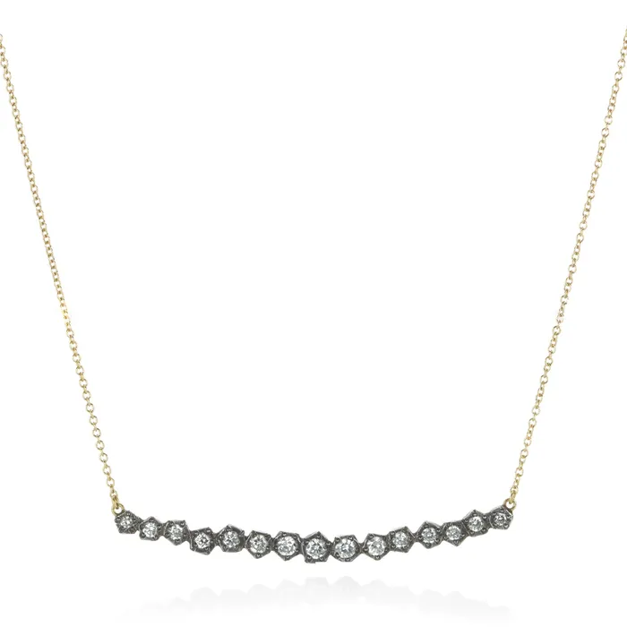 Diamond Rock Necklace Annie Fensterstock Necklaces