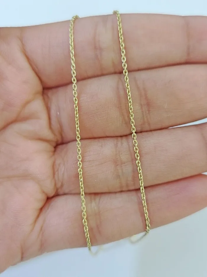 Gold and Diamond Real 10k Yellow Gold Butterfly Diamond Pendant Chain Necklace Set Women Necklaces
