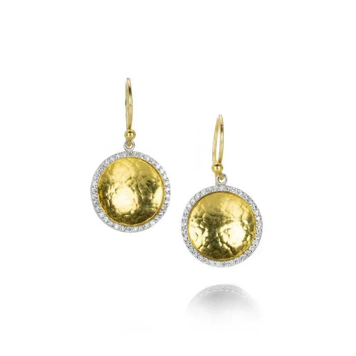 Hourglass Diamond Drop Earrings Gurhan Earrings