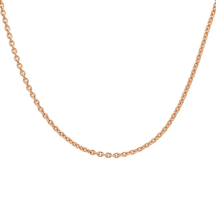 Independent Jewellers Earrings 10kt Rose Gold Cable35 Chain in 18