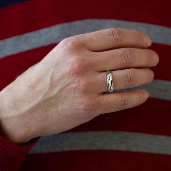 Independent Jewellers Rings 10kt White Gold Mens Wedding Band Independent Jewellers Rings 10kt White Gold Mens Wedding Band