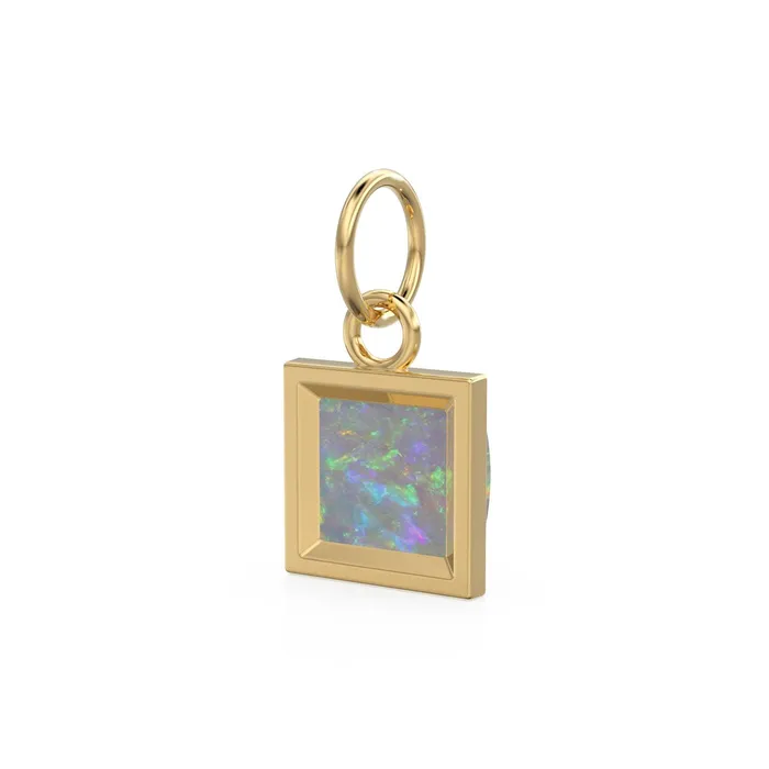 Jalvi Co Australian Opal Pendant 18k Solid Yellow Gold Bezel Australian Opal Charm Fire Gemstone Jewelry Australian Opal Charm for Necklace Necklaces Jalvi Co Australian Opal Pendant 18k Solid Yellow Gold Bezel Australian Opal Charm Fire Gemstone Jewelry Australian Opal Charm for Necklace Necklaces
