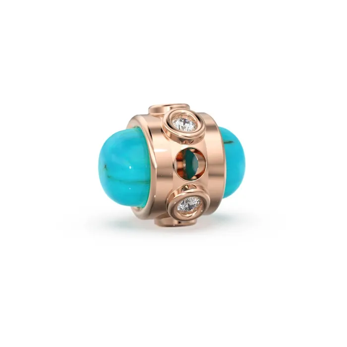 Jalvi Co Gold Micro Bezel Turquoise Spacer Beads Ethiopian Opal DIY Jewelry Making European Charms Beaded Bracelet Gemstone Bead Size 9mm Hole 2mm Bracelets Jalvi Co Gold Micro Bezel Turquoise Spacer Beads Ethiopian Opal DIY Jewelry Making European Charms Beaded Bracelet Gemstone Bead Size 9mm Hole 2mm Bracelets