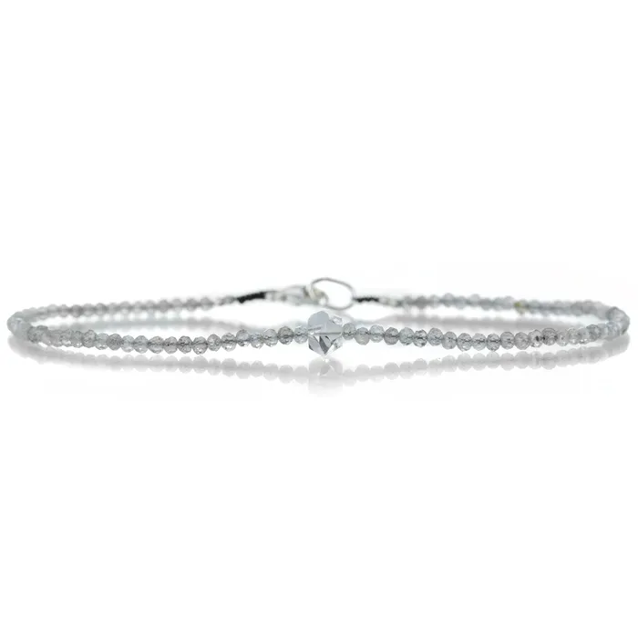 Labradorite and Herkimer Bracelet Margaret Solow Bracelets