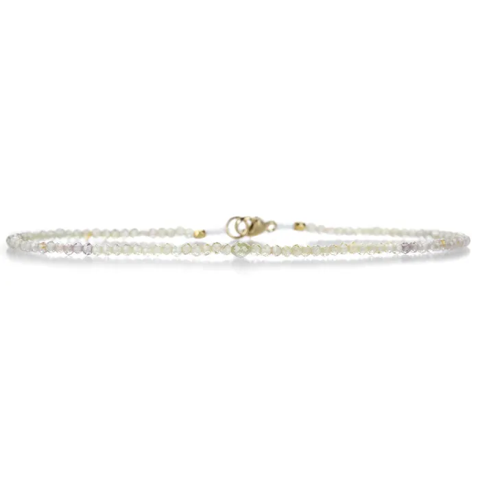 Margaret Solow Faceted Zircon and Yellow Diamond Bracelet Bracelets