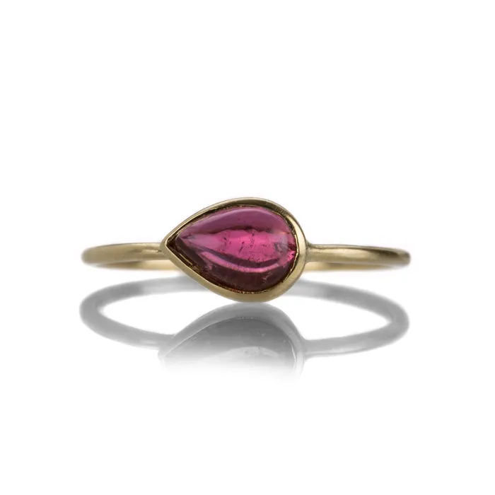 Margaret Solow Rings 14k Pink Tourmaline Ring