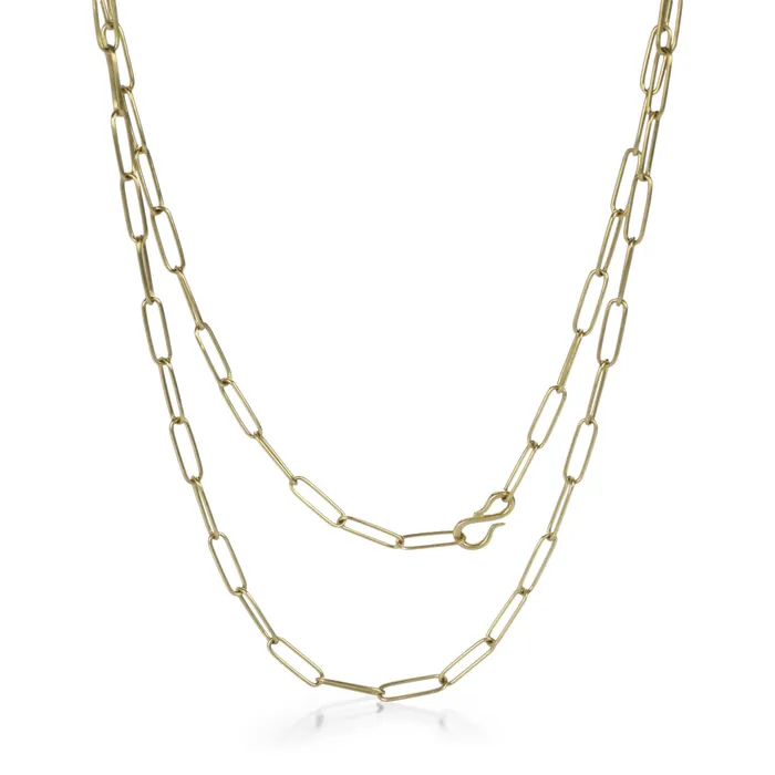 Maria Beaulieu 18k Lightweight Yellow Gold Chain 18 PreStyled Sets