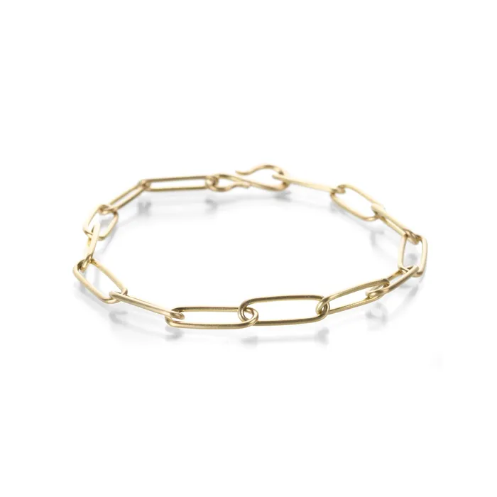 Maria Beaulieu Bracelets 18k Yellow Gold Heavyweight Chain Bracelet