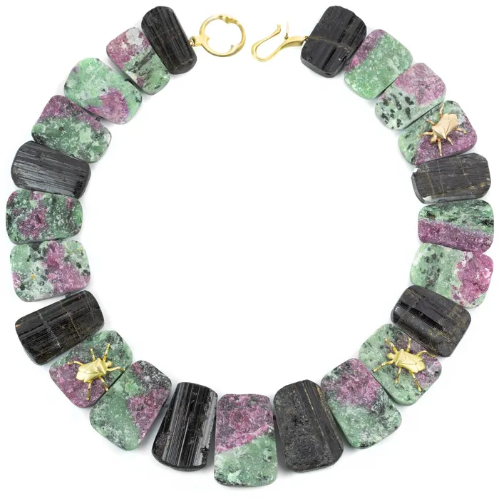 Necklaces Gabriella Kiss One Of a Kind Stinkbug Necklace