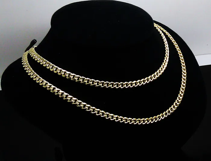 Necklaces Gold and Diamond 10K Yellow Gold Men Miami Cuban Chain 30 5mm Box Lock Necklaces Gold and Diamond 10K Yellow Gold Men Miami Cuban Chain 30 5mm Box Lock